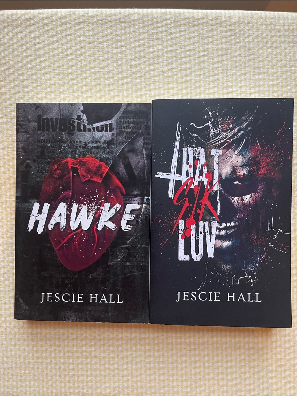 Jessie Hall Softcover Book Set - Hawke & That Sick Luv
